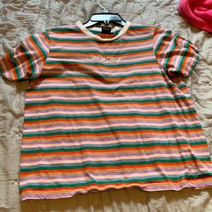 Santa Cruz striped tshirt